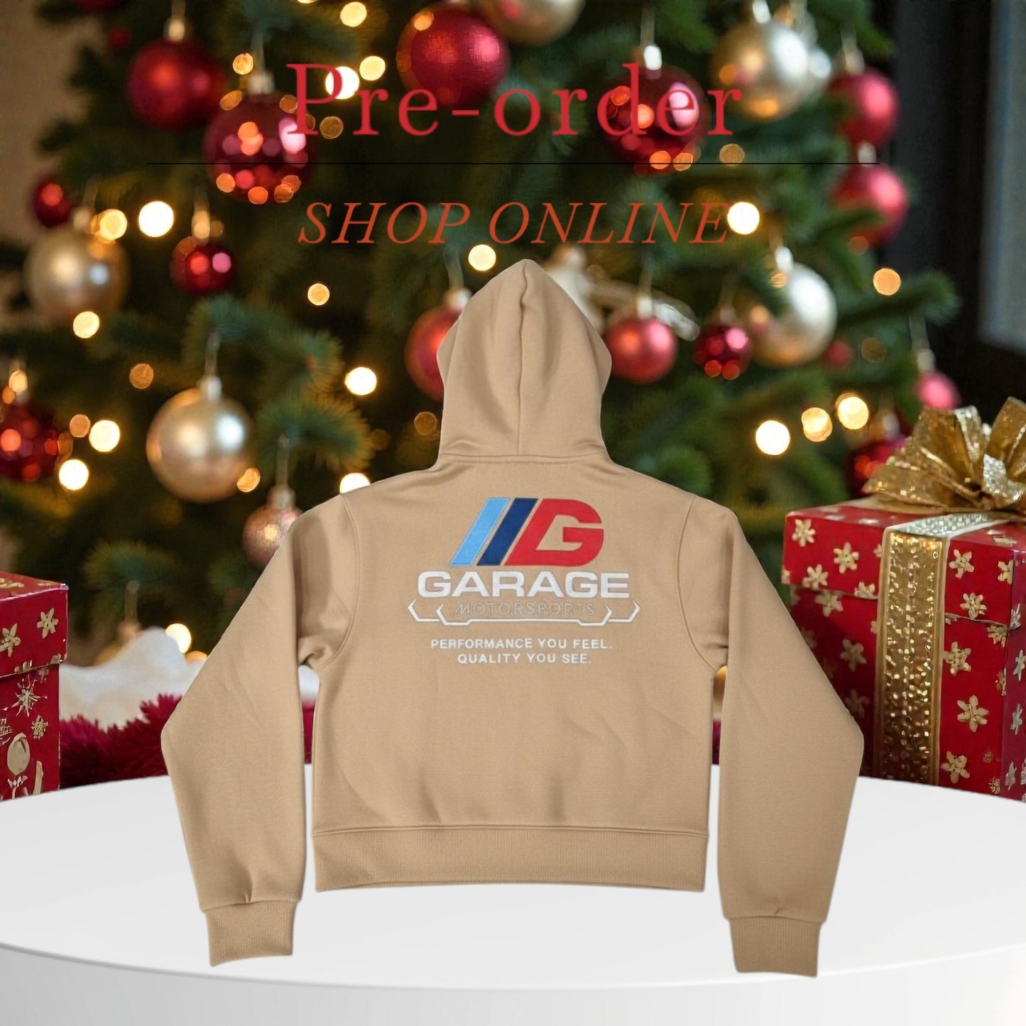 Dgarage Hoodie Pre-Sale (Tan)