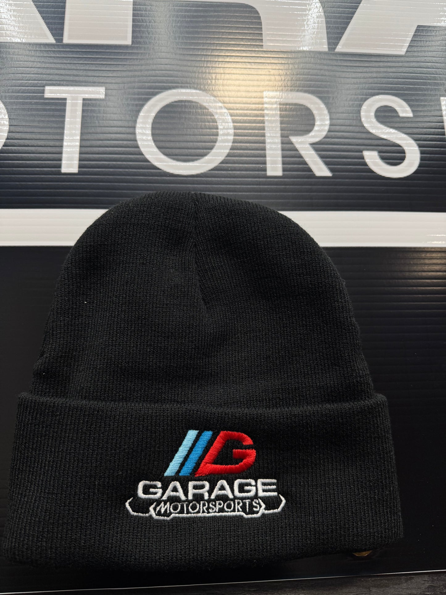 DG Motorsports Black Beanie