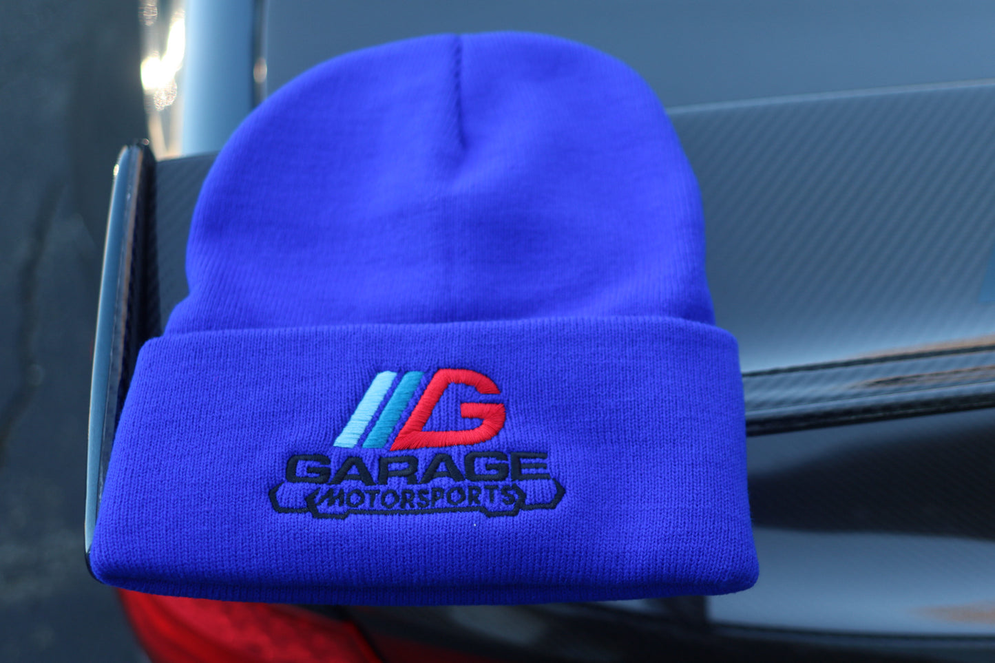 DG Motorsports Royal Blue Beanie