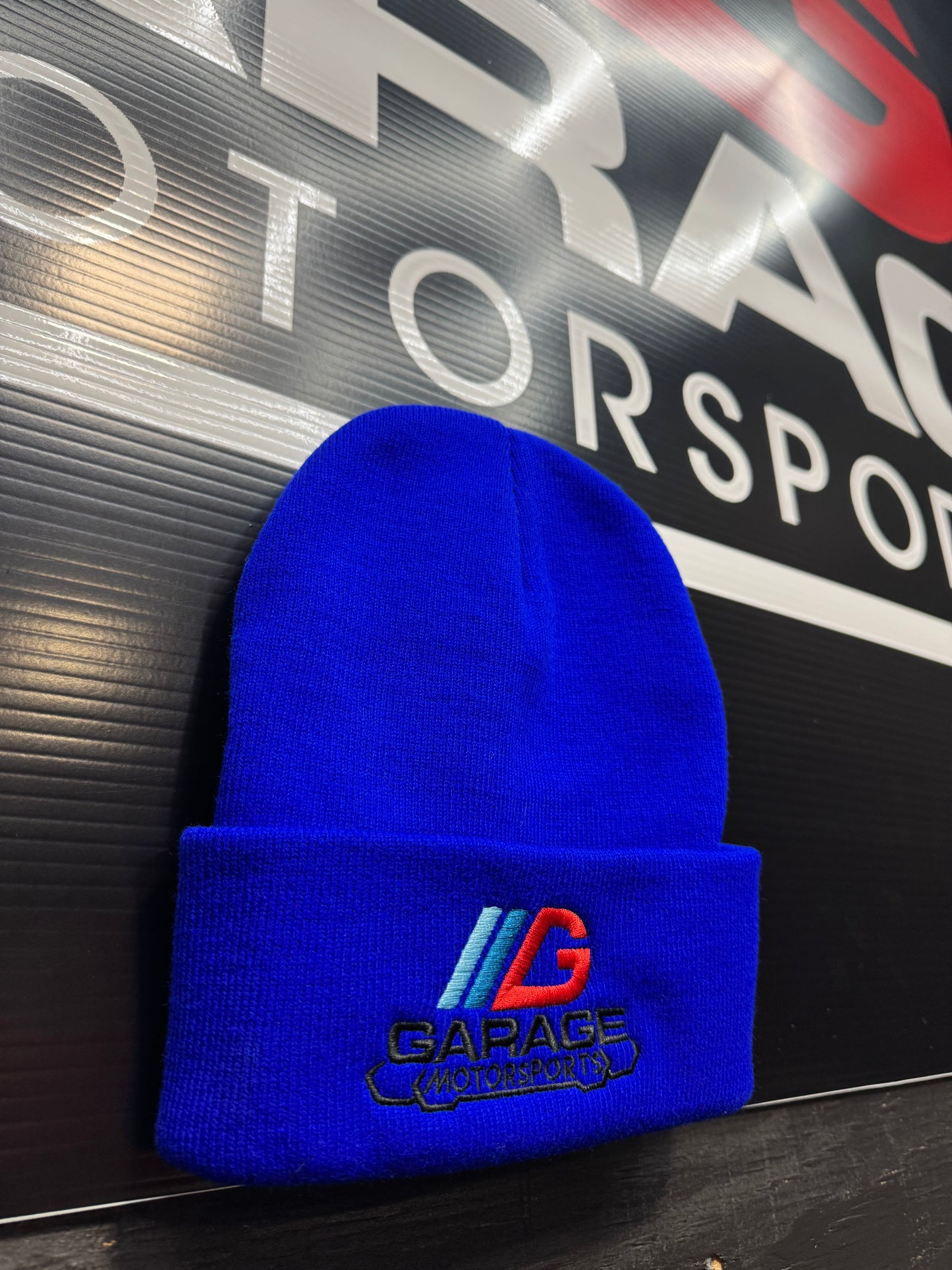 DG Motorsports Royal Blue Beanie